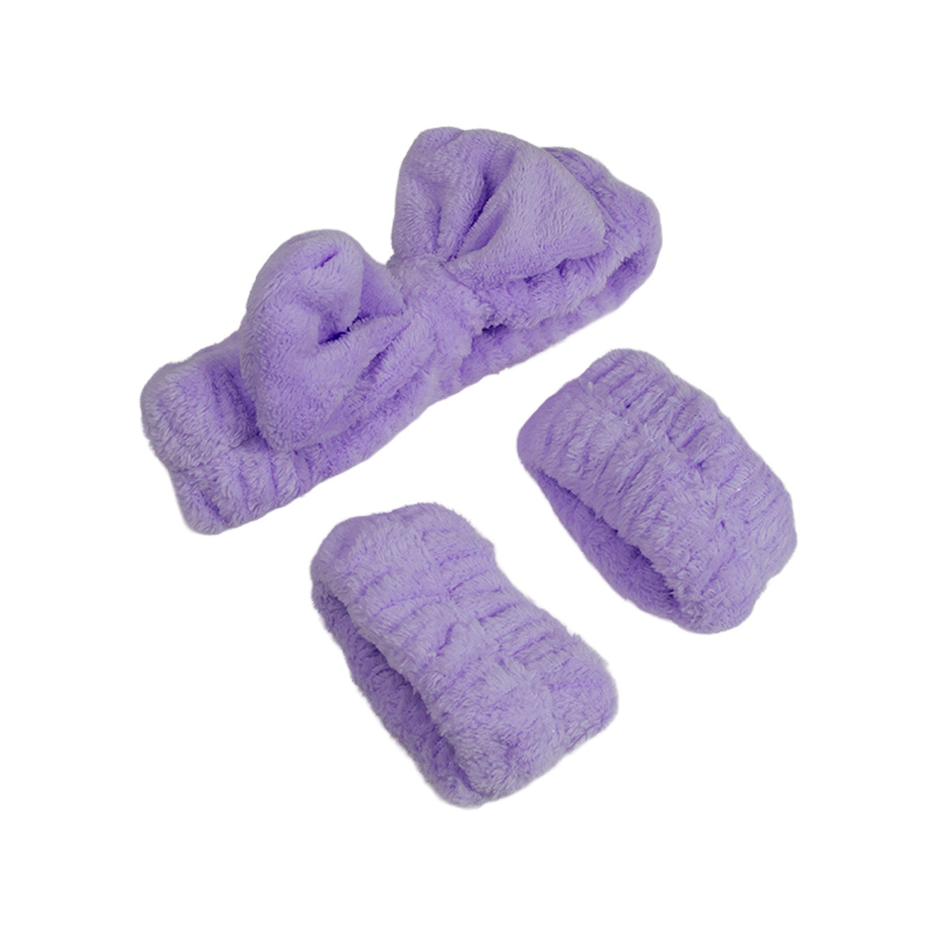 KIT SKINCARE VINCHA+MUÑEQUERAS X3PZAS
