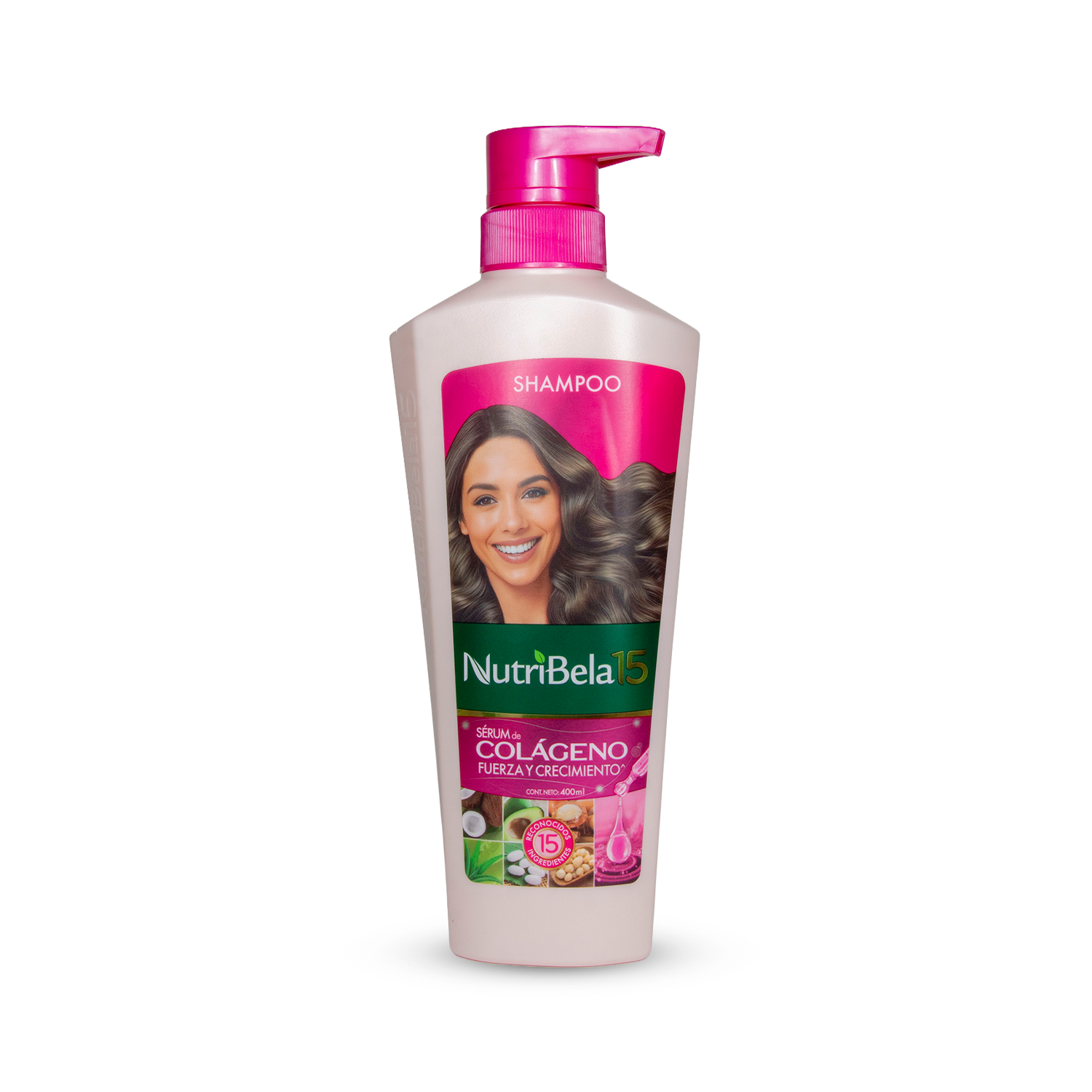 SHAMPOO NUTRIBELA15 COLAGENO X400ML