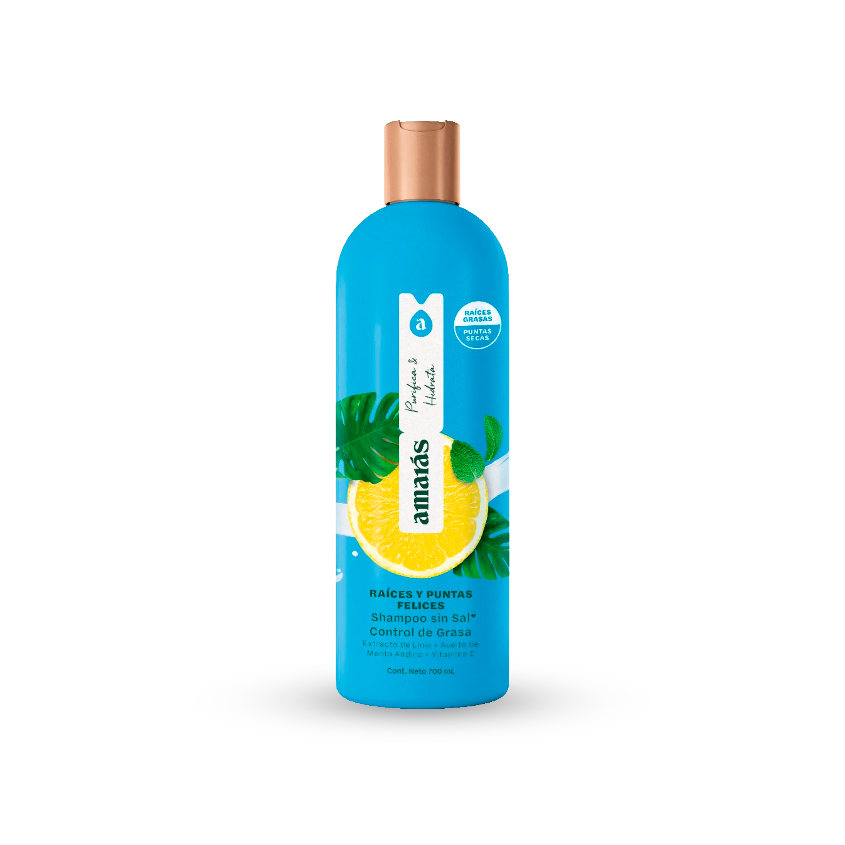 SHAMPOO AMARAS RAICES Y PUNTAS FELICES X700ML