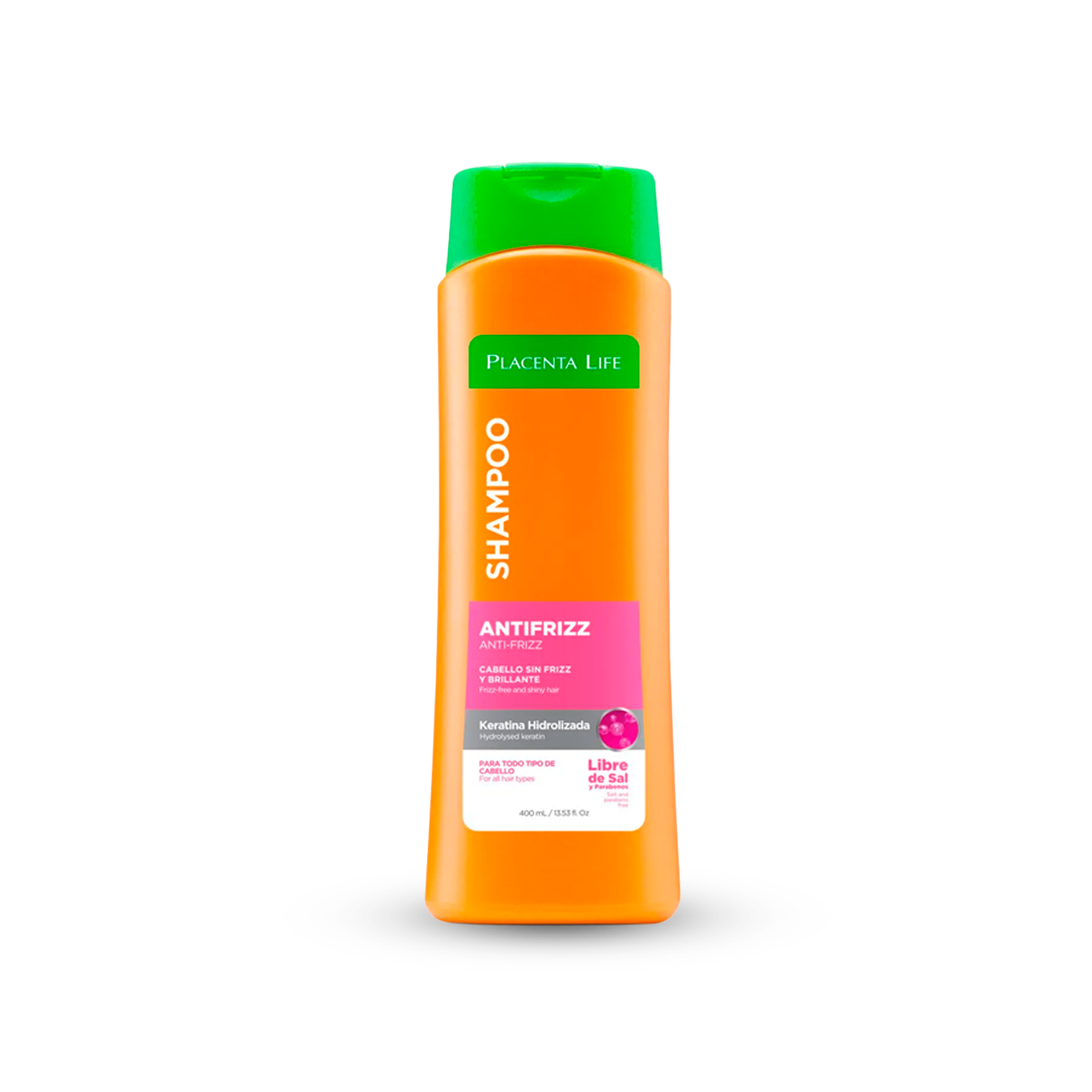 SHAMPOO PLACENTA LIFE SALOON ANTIFRIZZ X400ML