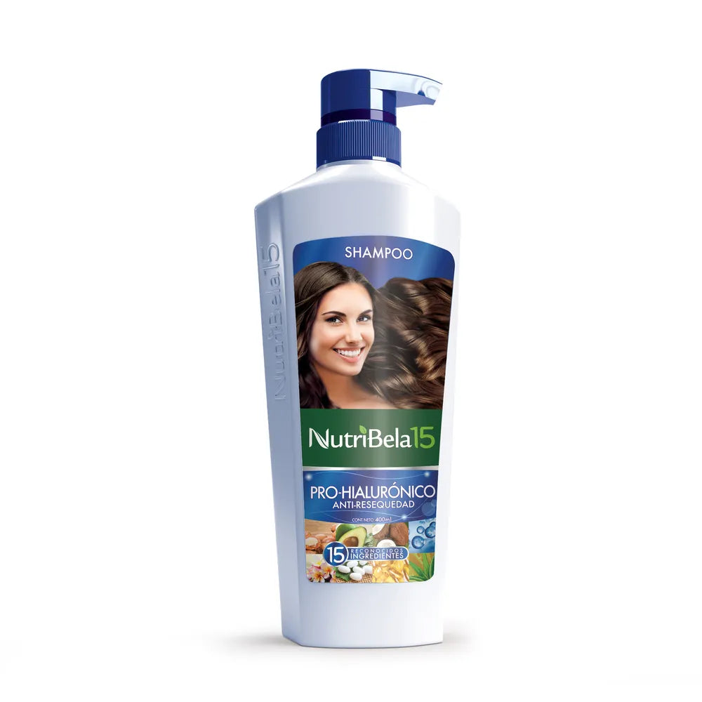 SHAMPOO NUTRIBELA15 PRO HIALURONICO X400ML