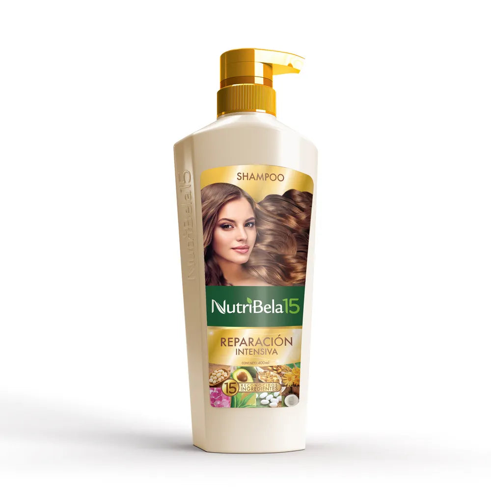 SHAMPOO NUTRIBELA15 REPARACION INTENSIVA X400ML