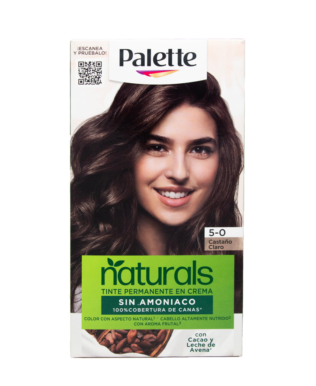 KIT TINTE PALETTE NATURALS S/A 5-0 CASTAÑO CLARO