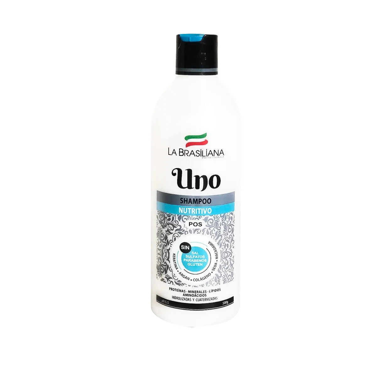 SHAMPOO LA BRASILIANA UNO POS X500GR