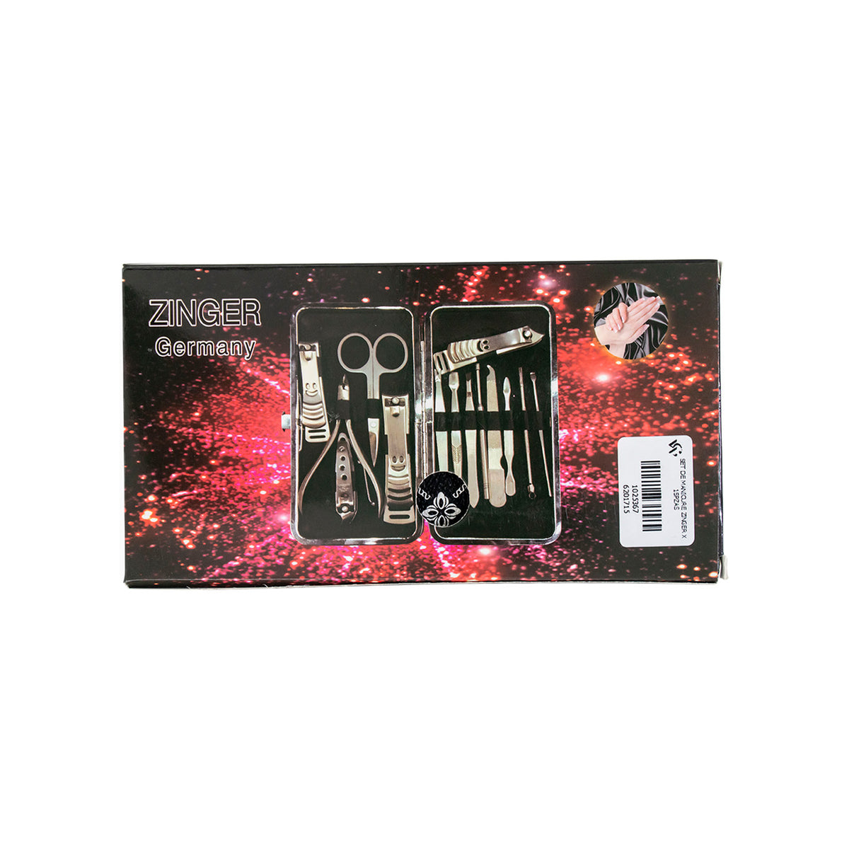 SET DE MANICURE ZINGER X15PZAS