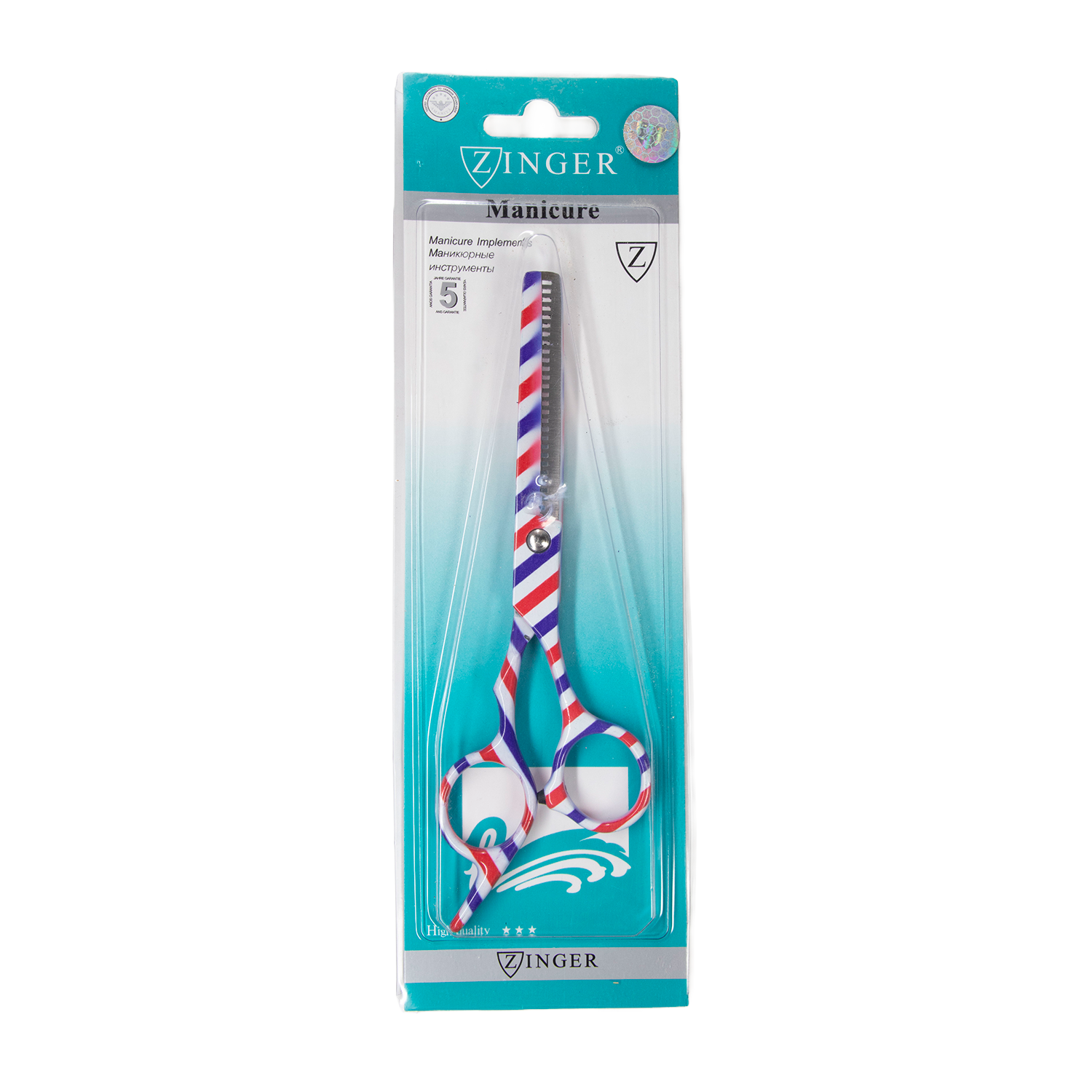 TIJERA ZINGER DE METAL PULIDORA M/BARBER