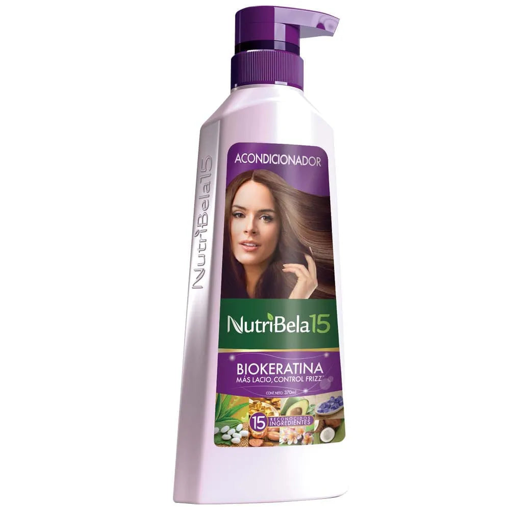 ACONDICIONADOR NUTRIBELA15 BIOKERATINA X370ML