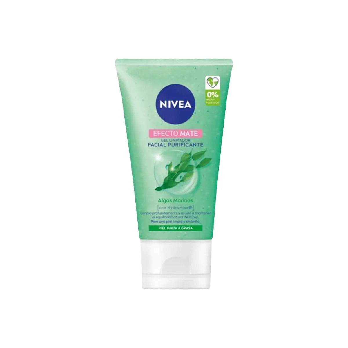 GEL LIMPIADOR FACIAL PURIFICANTE NIVEA X150ML PIEL MIXTA A GRASA