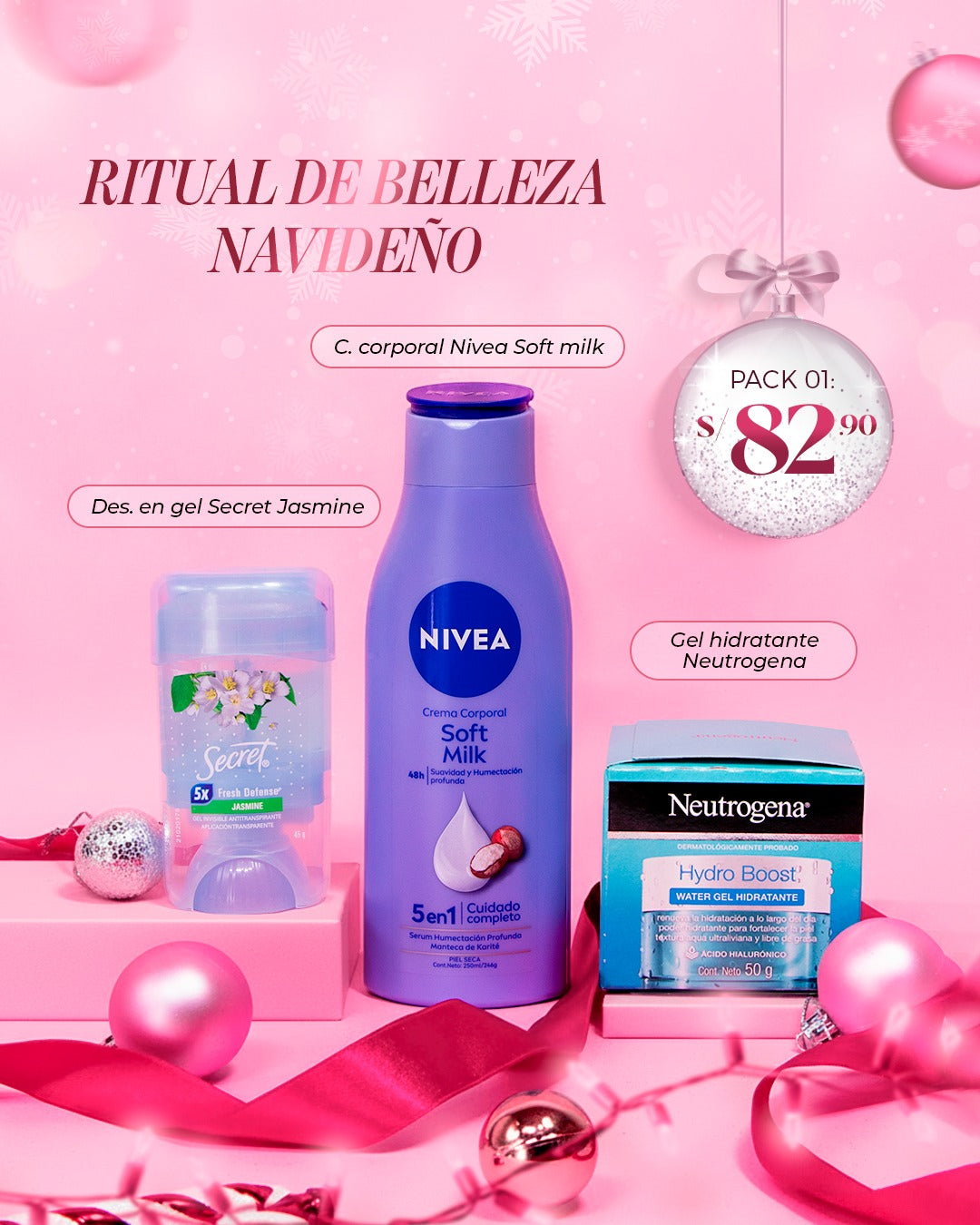 PACK CUIDADO CORPORAL Y FACIAL