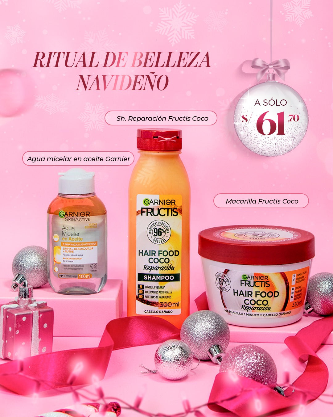 PACK CUIDADO CAPILAR Y LIMPIEZA FACIAL