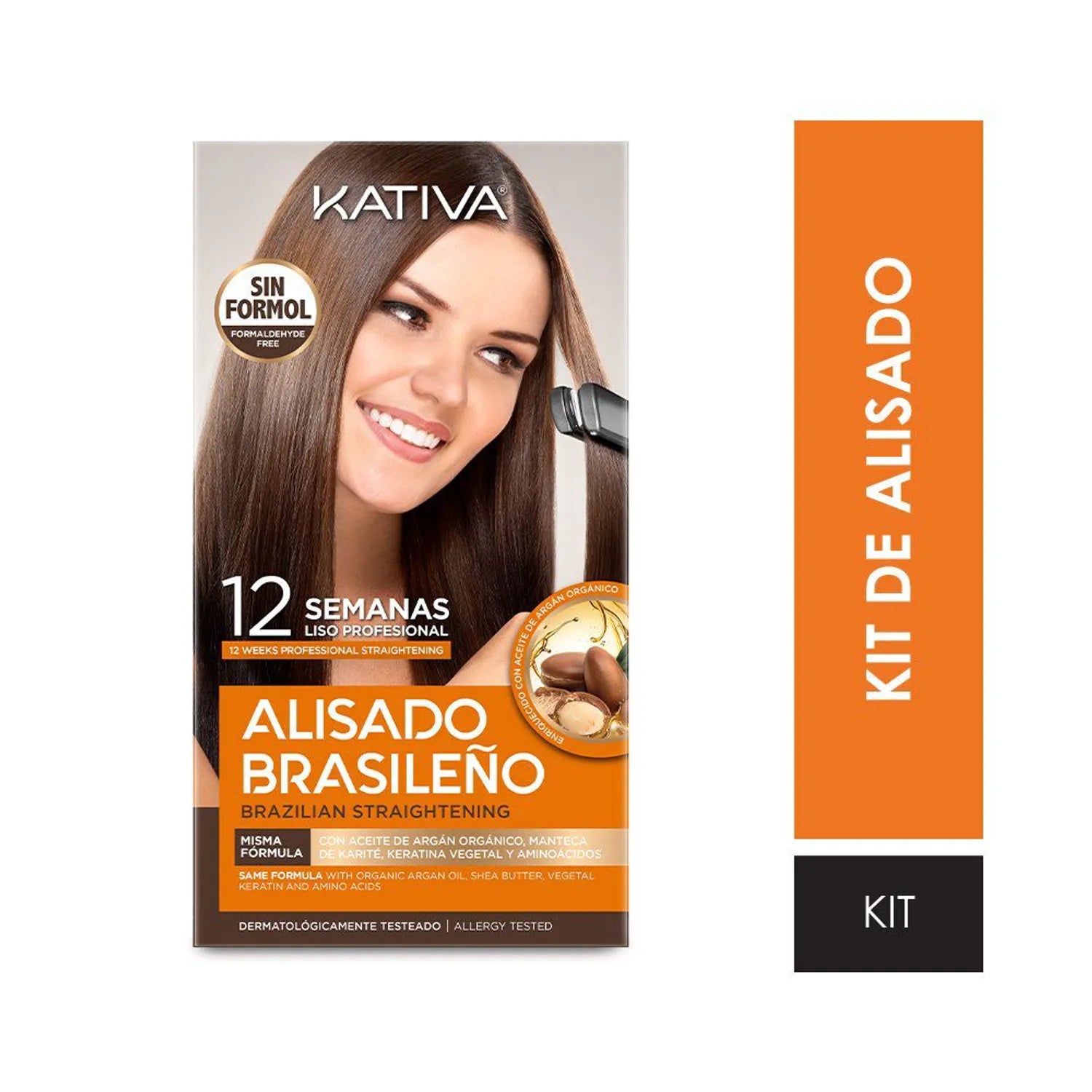 KIT ALISADO KATIVA BRAZILIAN