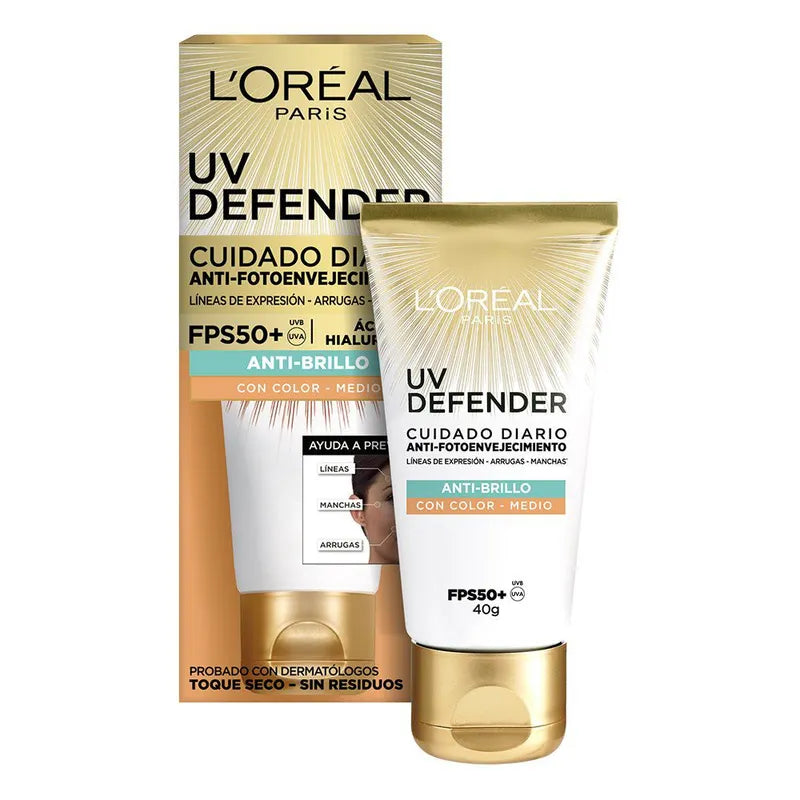 BLOQUEADOR LOREAL FPS50 ANTI-BRILLO X40GR